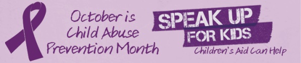 October is Child Abuse Prevention Month